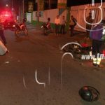 Motociclistas en estado de ebriedad se estrellan contra poste de concreto nicaragua