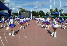 Nicaragua celebra Fiestas Patrias con desfiles escolares en Managua nicaragua