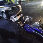 Accidente en los semáforos del Iván deja motociclista lesionado nicaragua