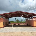 Estación de bomberos casi finalizada en Kukra Hill nicaragua