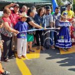 Familias del barrio Macarally cuentan con mejoramiento vial nicaragua