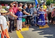 Familias del barrio Macarally cuentan con mejoramiento vial nicaragua