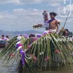 Primer viacrucis acuático en puerto Diaz, Juigalpa nicaragua