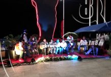 Jóvenes realizan homenaje al General Sandino en la loma de Tiscapa nicaragua