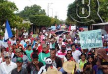 Militancia sandinista de Tipitapa promueve la paz nicaragua