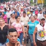 Realizan alegre caminata en el municipio de Nueva Guinea nicaragua