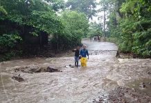 Un deslizamiento de tierra en Boaco mantiene en peligro a 3 familias nicaragua