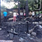 Incendio arrasó con dos viviendas en la zona de las Isletas de Granada nicaragua