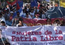 San Rafael del Sur camina en protección a la mujer nicaragüense nicaragua