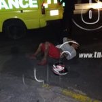 Motociclista ebrio se estrella contra la cuneta en Tiscapa nicaragua