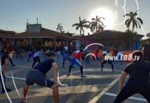 Animada tarde familiar en el puerto Salvador Allende nicaragua