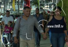 Enamorados celebran a San Valentín en el Puerto Salvador Allende nicaragua