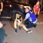 Ciclista es atropellado por una camioneta en el barrio la URSS nicaragua