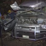 Conductor de microbús impacta en un árbol y deja varios heridos nicaragua