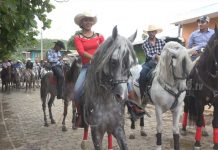 Se realizó desfile hípico en honor a San Isidro Labrador en Condega nicaragua