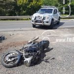 Motociclista lesionado tras impactar contra un vehículo en Chontales nicaragua