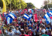 Familias nicaragüenses caminan en amor que todo lo puede nicaragua
