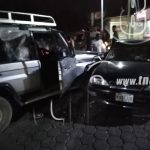 Conductor ebrio impacta con moto y 2 vehículos más al intentar fugarse nicaragua