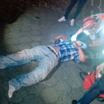 Motociclista lesionado