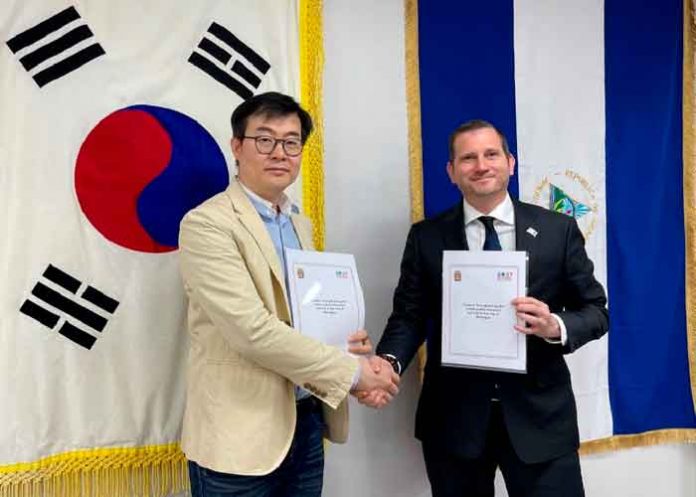 10 nicaragua, consejo coreano, embajador de nicaragua, reunion, apoyo