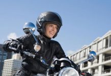 Motocicleta anticaídas un proyecto del futuro de una compañía alemana motociletas del futuro
