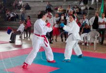Nicaragua ganador del primer lugar de la competición internacional de karate Do
