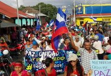 caminata por la paz y la justicia