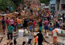 Brasil: diez muertos por deslizamiento en un morro diez muertos