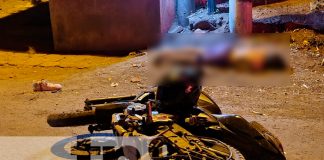 nicaragua, accidente de transito, muerto, motocicleta,