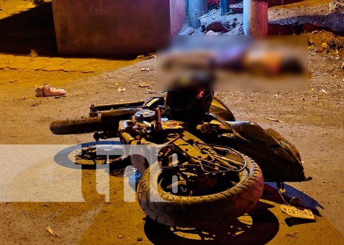nicaragua, accidente de transito, muerto, motocicleta,