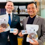 Embajador de Nicaragua visita al Presidente de empresa coreana Blue Cacao nicaragua