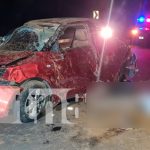 nicaragua, carretera sur, accidente de transito, vuelco,