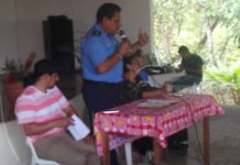Policía activada en el municipio de Nueva Guinea policia activada