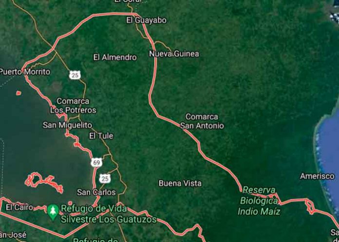 nicaragua, costa rica, policia nacional, captura, delincuente