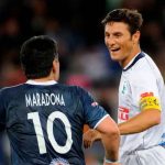 Javier Zanetti: «Diego nos hizo felices en un campo de fútbol» futbol