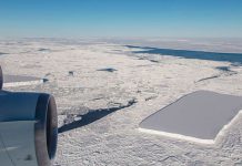 La NASA revela el origen del raro iceberg rectangular La NASA