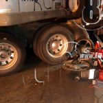 Motociclista en condición delicada tras impactar contra un furgón nicaragua