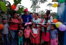 Inauguran proyecto de letrinas en la comunidad El Escobal en el Caribe Sur Inauguran proyecto de letrinas