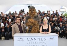 Estreno de Solo: A Star Wars Story en Cannes 2018 francia
