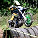 Adrenalina extrema en espectáculo de motocross en Jalapa nicaragua