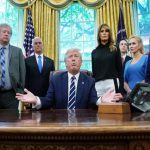 Trump recibe a los astronautas de la Misión Apolo 11 estados unidos