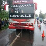 Un fallecido tras accidente de tránsito en el km 97 entre Ciudad Darío y Sébaco nicaragua