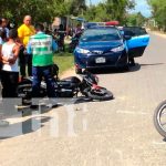 Jalapa: Dos personas terminan lesionadas tras accidente de tránsito nicaragua