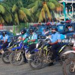 Policía Nacional brinda seguridad a las fiestas marianas en Siuna nicaragua