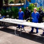 Chinandega: Policía continua efectuando planes de muro de contención nicaragua