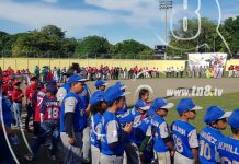 Más de 500 niños participan en gigantesca liga de béisbol nicaragua