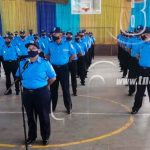 Ascensos en grados para 54 oficiales de la Policía Nacional en Boaco nicaragua