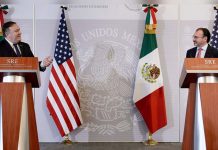 Canciller de México reitera que la política migratoria es soberana conferencia