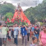 Familias peregrinan a Diriomo en celebración a la Virgen de Candelaria nicaragua