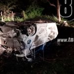 Dos muertos, uno de ellos calcinado en terrible accidente en Telica-León nicaragua